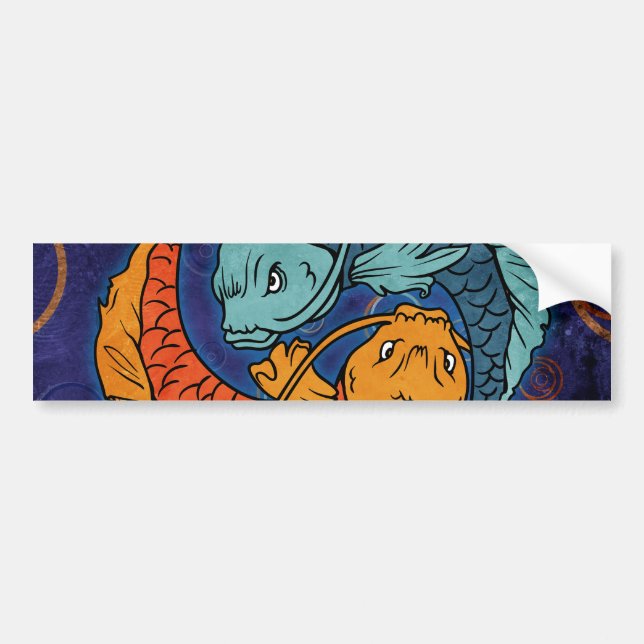 Koi Fish Bildekal (Framsidan)