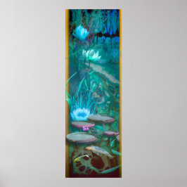 Koi Fish ’BORN OF DRAGONFLY’ Poster