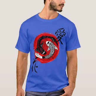 Koi Fish butterfly Shirt Nishikigoi Japanese Gift  T