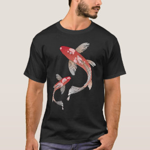 Koi Fish Chinese Yin & Yang T Shirt
