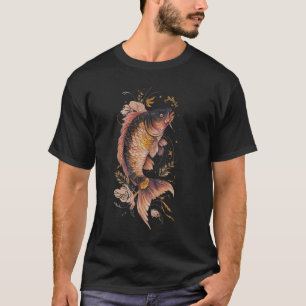 Koi Fish Coola Japansk Tattoo Jinli Japan Coi Carp T Shirt