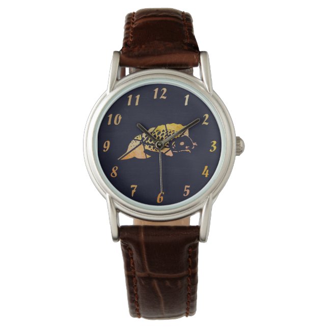 Koi Fish eWatch Watch Watch Armbandsur (Framsida)