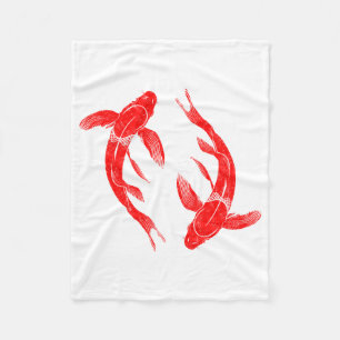 Koi Fish Fleecefilt