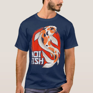 Koi Fish Freshwater Fish Pond Swimmers Symbolism T Shirt