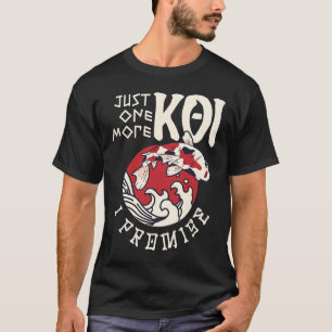 Koi Fish Funny Japansk Koi Fish Koi Carp Ying Ya T Shirt
