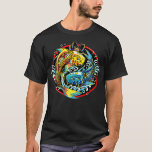 Koi Fish Gift Manar Women Kids Japansk koi Fish T Shirt