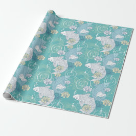 Koi Fish Gift Wrapping Papprare Presentpapper