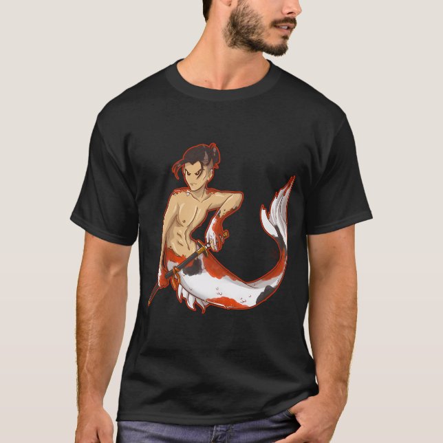 Koi Fish Havsgud T Shirt (Framsida)