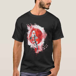 Koi Fish Japansk Art Nishikigoi Fish Japansk Koi T Shirt