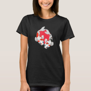 Koi Fish Japansk karp Japan Stil Tropical Animal T Shirt