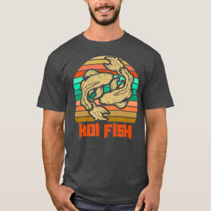 Koi Fish - Japansk Nishikigoi Koi - Retro Pond T Shirt