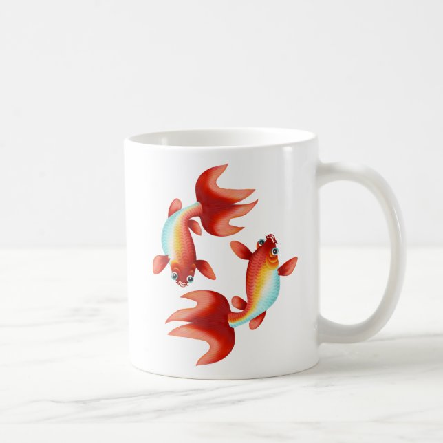 Koi Fish Kaffemugg (Höger)