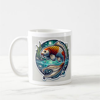 Koi Fish Kaffemugg
