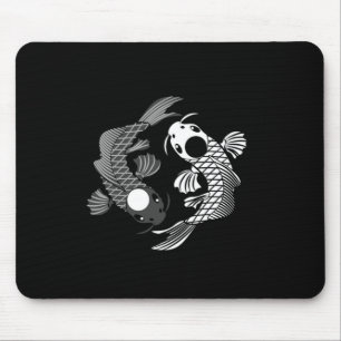 Koi Fish Karma Yin Yang Fate Andlig Gift Musmatta