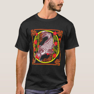 Koi Fish Koi Breeder Zen Garden Motif Koi Carp och T Shirt