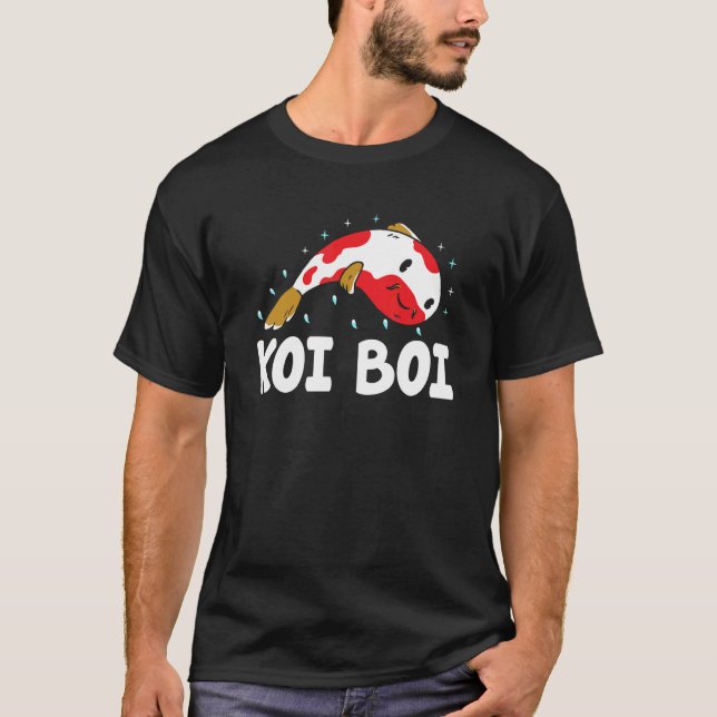 Koi Fish Koi Fish Breeding Koi Japansk Koi F T Shirt (Framsida)