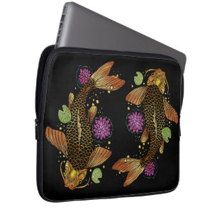 Koi Fish Laptop Fodral