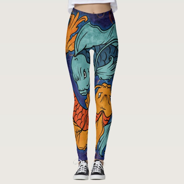Koi Fish Leggings (Framsida)
