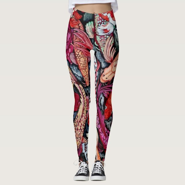Koi Fish Leggings (Framsida)
