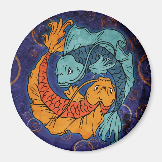 Koi Fish Magnet (Framsidan)