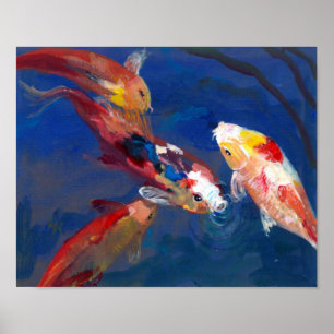 Koi Fish Matande Poster