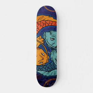 Koi Fish Mini Skateboard Bräda 18,5 Cm