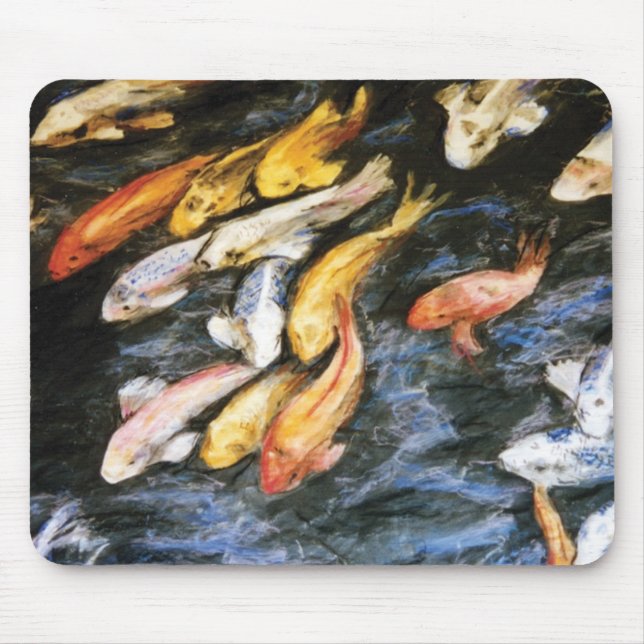 Koi Fish Mousepad Musmatta (Framsidan)