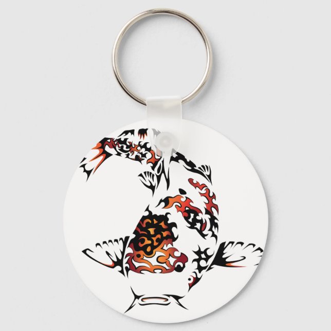 Koi Fish Nyckelring (Framsida)