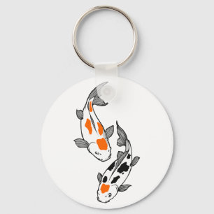 Koi Fish Nyckelring
