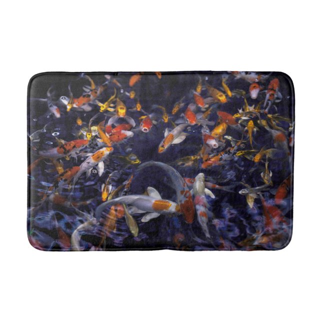 KOI FISH ÖVER FLÖDET BADRUMSMATTA (Framsidan)