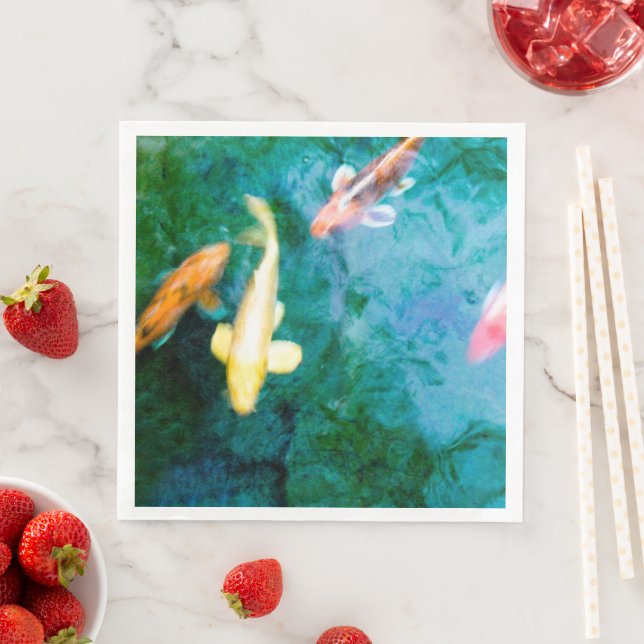 Koi Fish Pappersservett (Insitu)