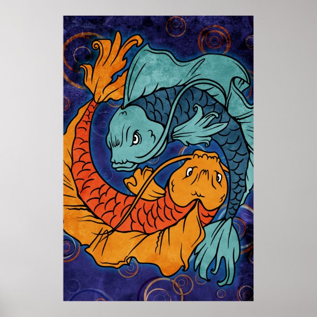 Koi Fish Poster (Framsidan)