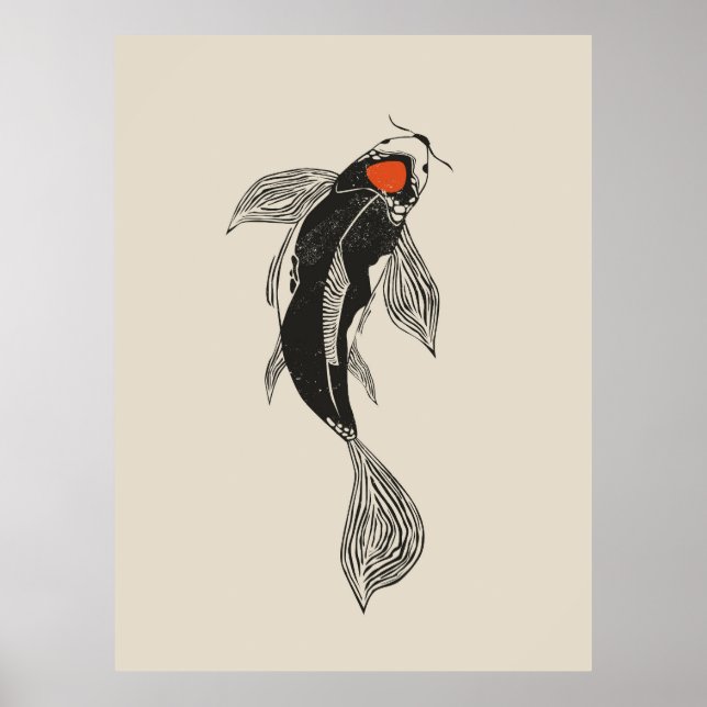 Koi Fish Poster (Framsidan)