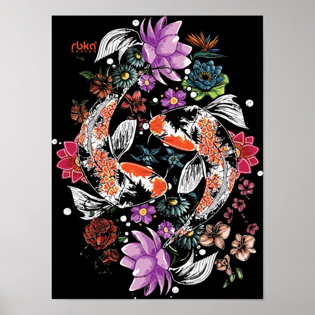 Koi Fish Poster (Framsidan)