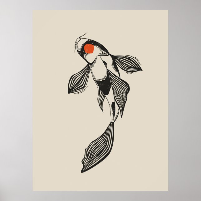 Koi Fish Poster (Framsidan)