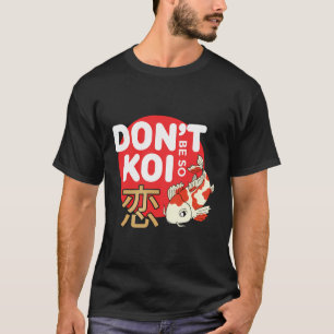 Koi Fish Showa Sanke Japansk Koi Nishikigoi Carp T Shirt