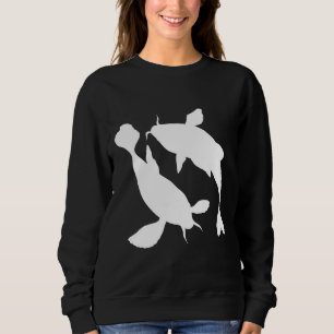 Koi Fish Silhouette T Shirt