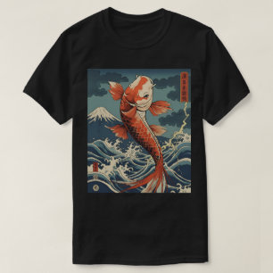 Koi Fish Stigning - Ocean Spirit T Shirt