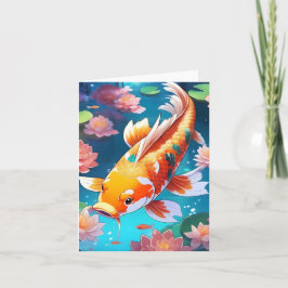 Koi Fish Study N Kort