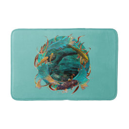 Koi Fish "SWIMMING IN FRED" Badrumsmatta