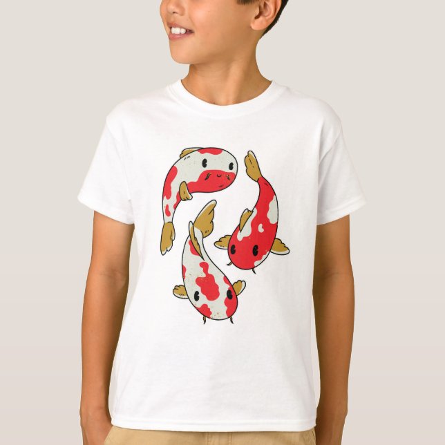 Koi fish t shirt (Framsida)
