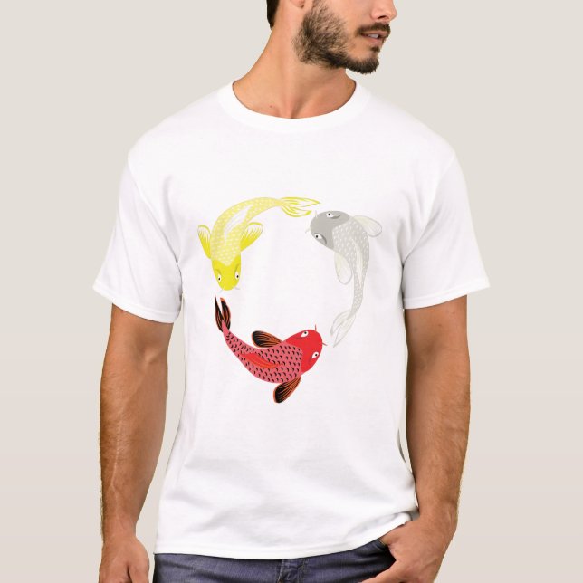 Koi Fish T-Shirt (Framsida)