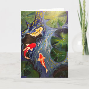 Koi Fish - tackkort