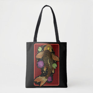 Koi Fish Tygkasse