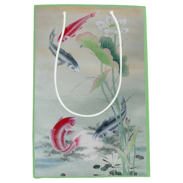 Koi Fish with Lotus (Framsidan)