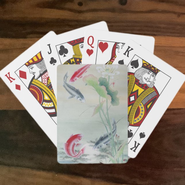Koi Fish with Lotus Casinokort (Skapare uppladdad)