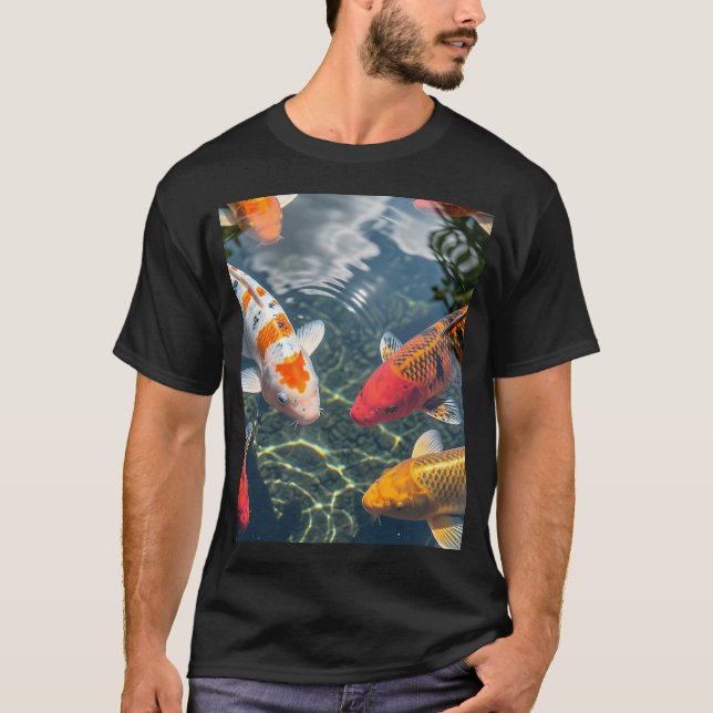Koi Fisk #1 T Shirt (Framsida)