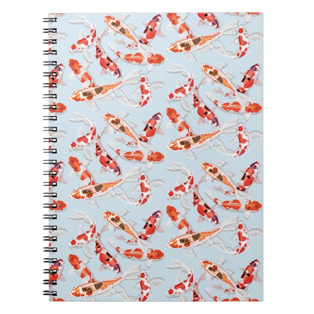 Koi-fisk Anteckningsbok (Framsidan)