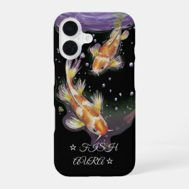 Koi Fisk Aura Elegant Japansk Konst Telefonfodral