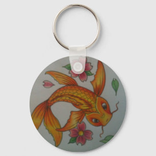 Koi fisk Keychain Nyckelring